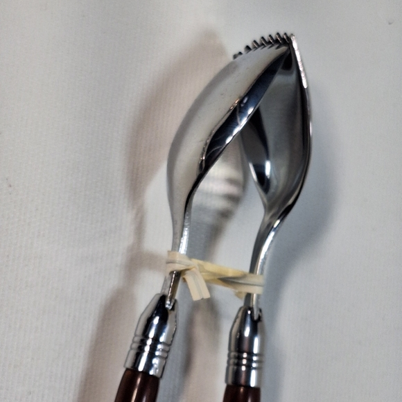 Glo Hill Vintage Made In Canada Bakelite Faux Walnut 3 Pc. Bar Set - Picture 8 of 9